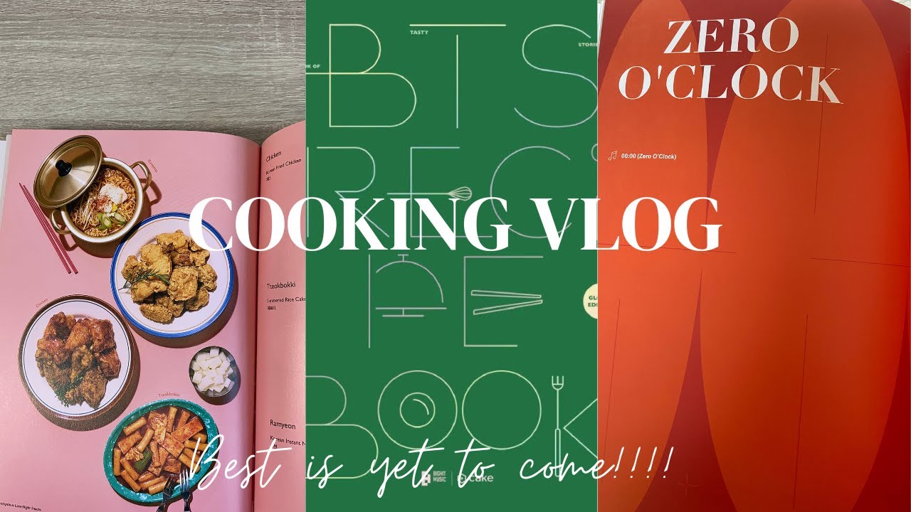 BTS Recipe Book;Book of tasty stories: Intro to Zero o'clock era