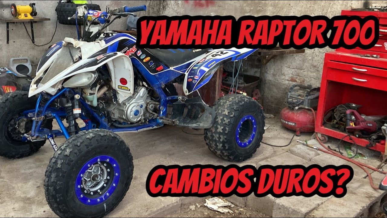 Yamaha raptor 700 || cambió de clutch || problemas con cambios duros ||