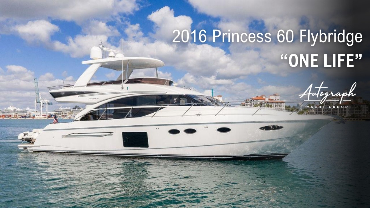 2016 Princess 60 Flybridge 