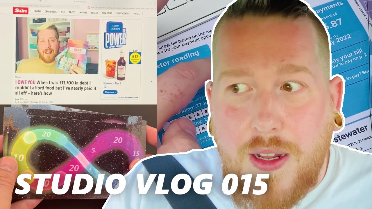 Studio Vlog 015 | I'm FAMOUS!! | Printer Issues! | Budget with Ira