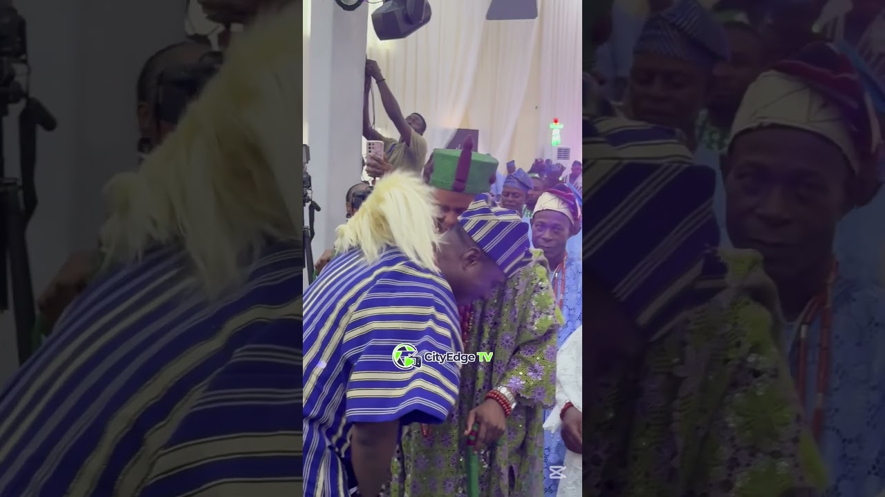 APEJU OF ILUPEJU EKITI INSTALLED K1 DE ULTIMATE AS BALOGUN OF ILUPEJU EKITI
