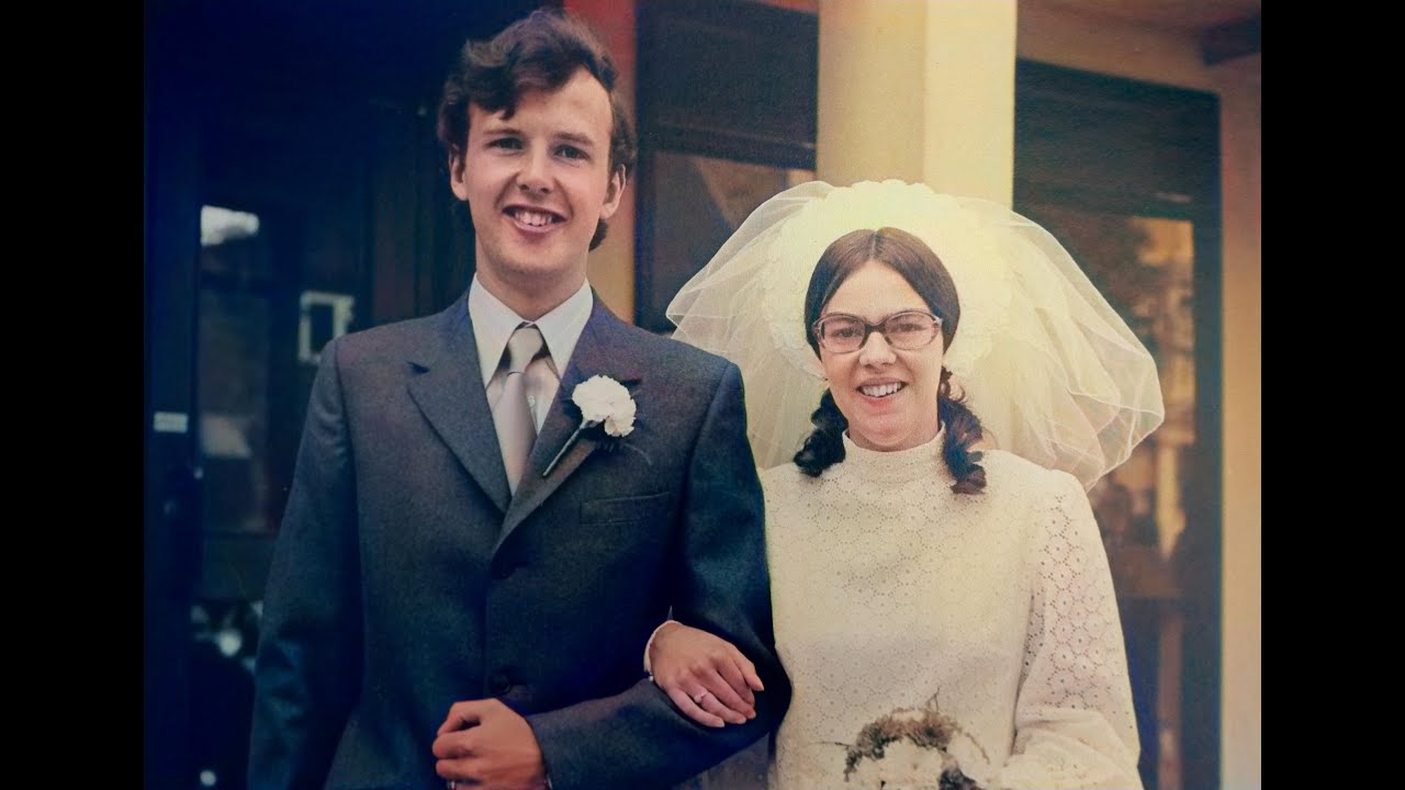 Rare cine footage of our wedding on 19th August 1972