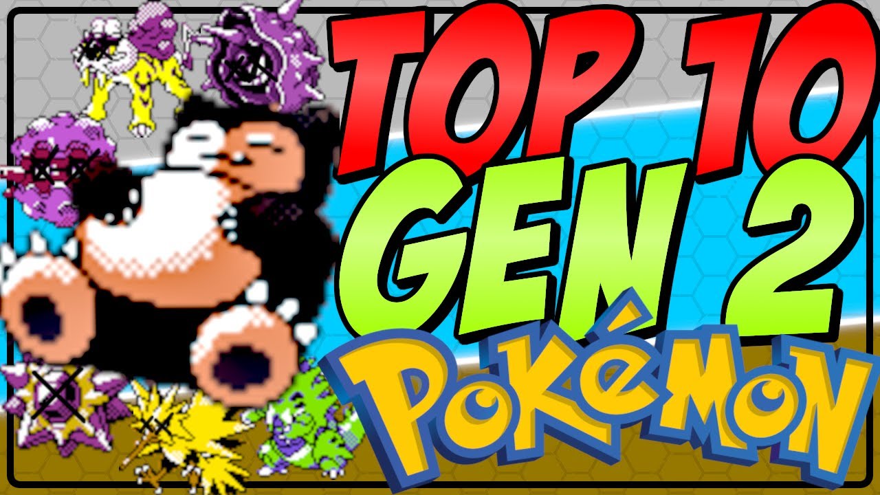 Top 10 STÄRKSTE Pokémon in Generation 2