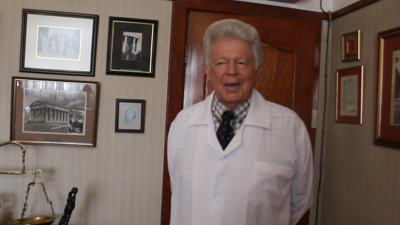 Germiston resident Dr Thomas Wilton (81) shows us around his beautiful house.