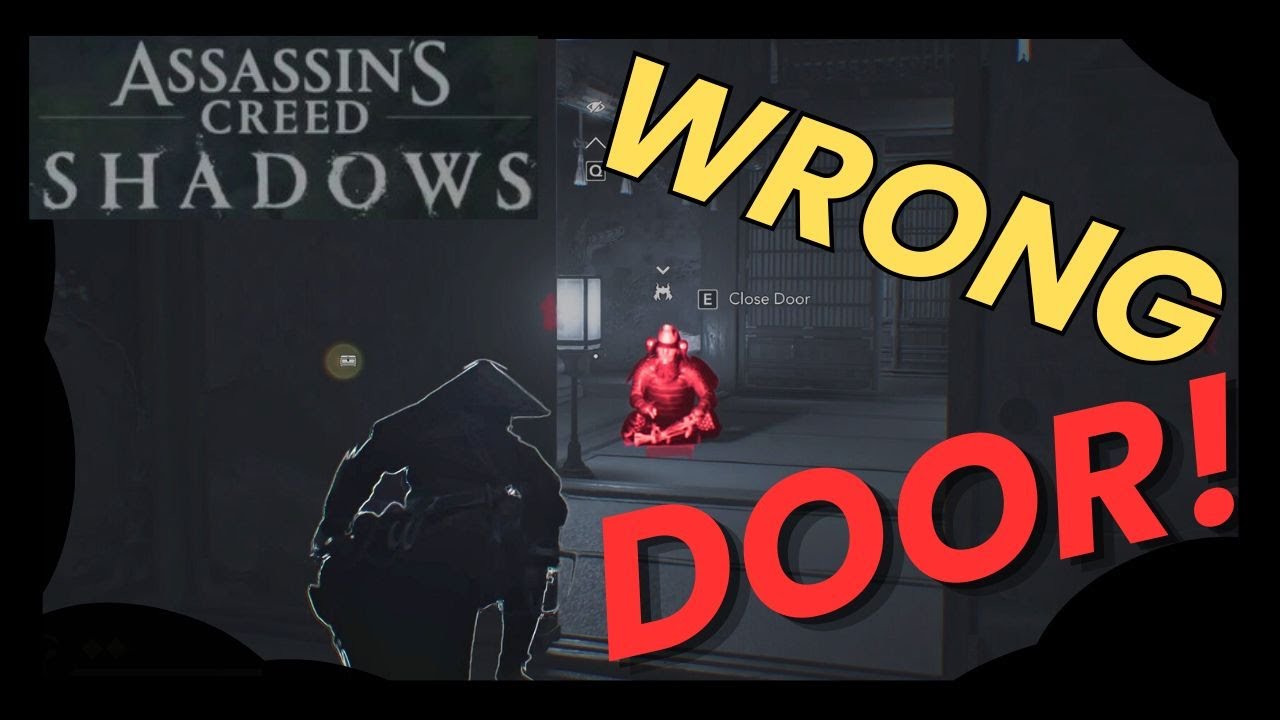 Assassins Creed Shadows (EP3) Oops… Wrong Door 😅