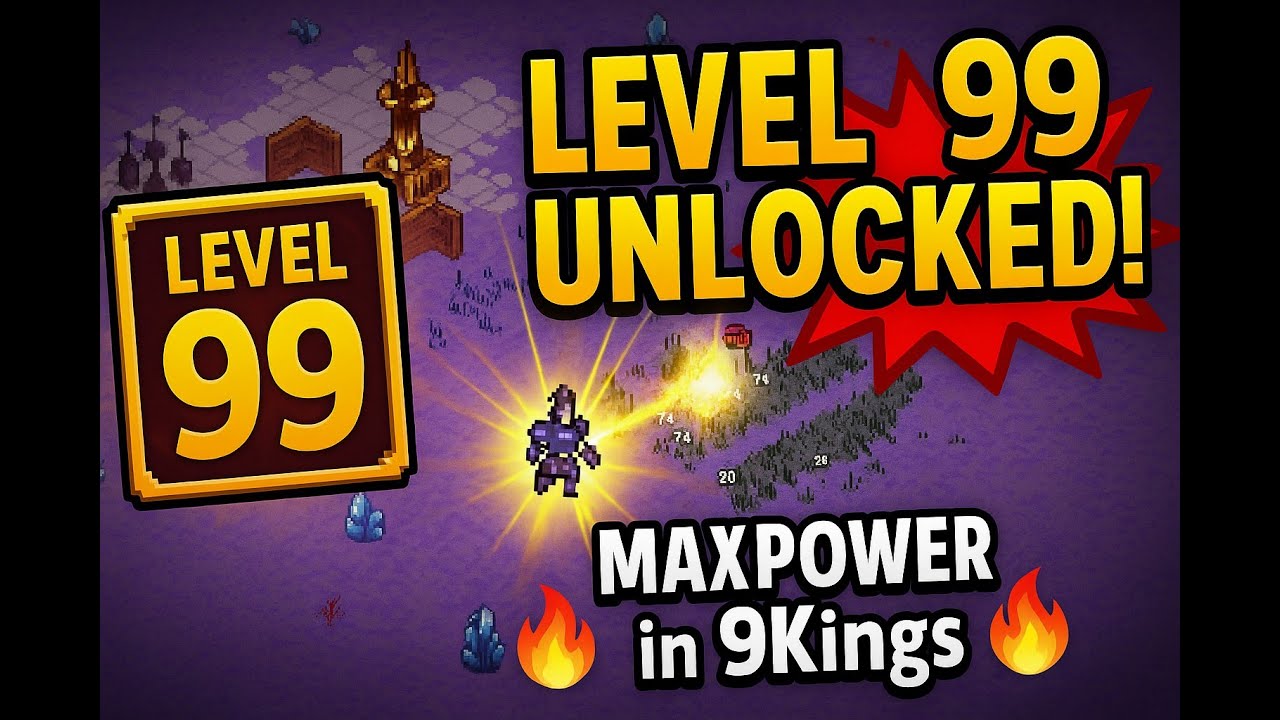 9 Kings #1: LVL 99 Achievement on Prince Difficulty!