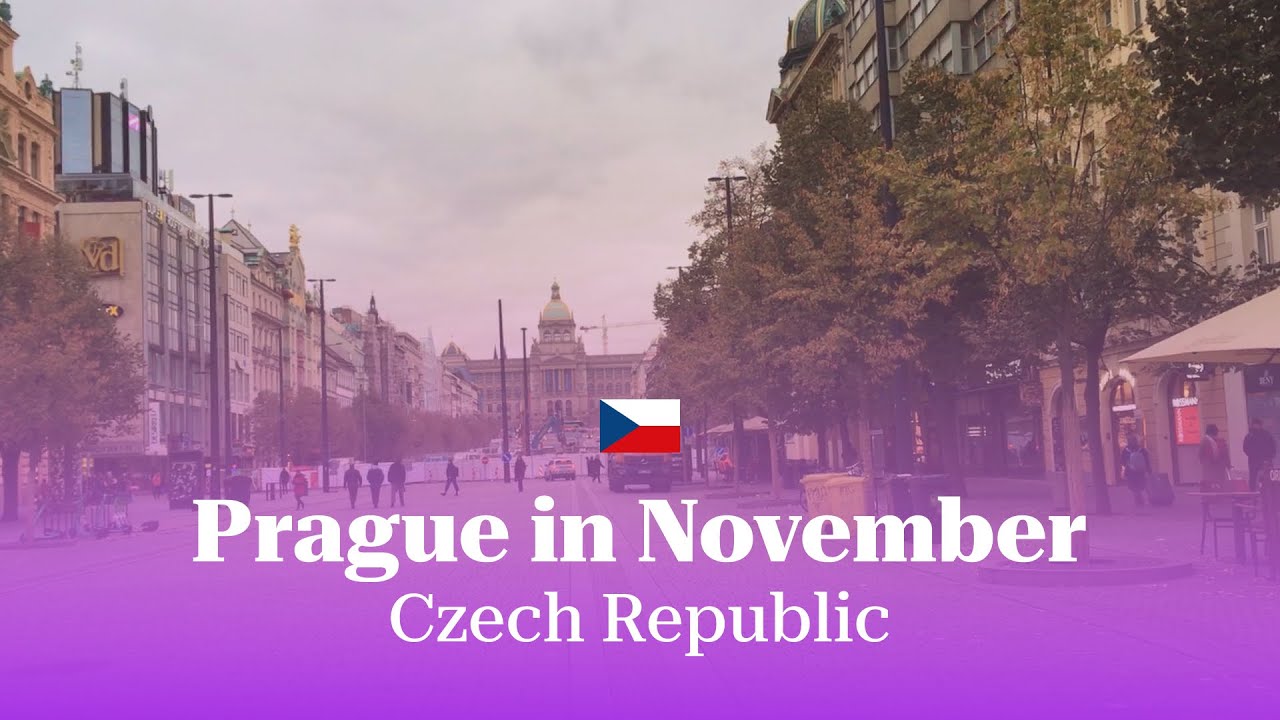 Prague in November - Czech Republic