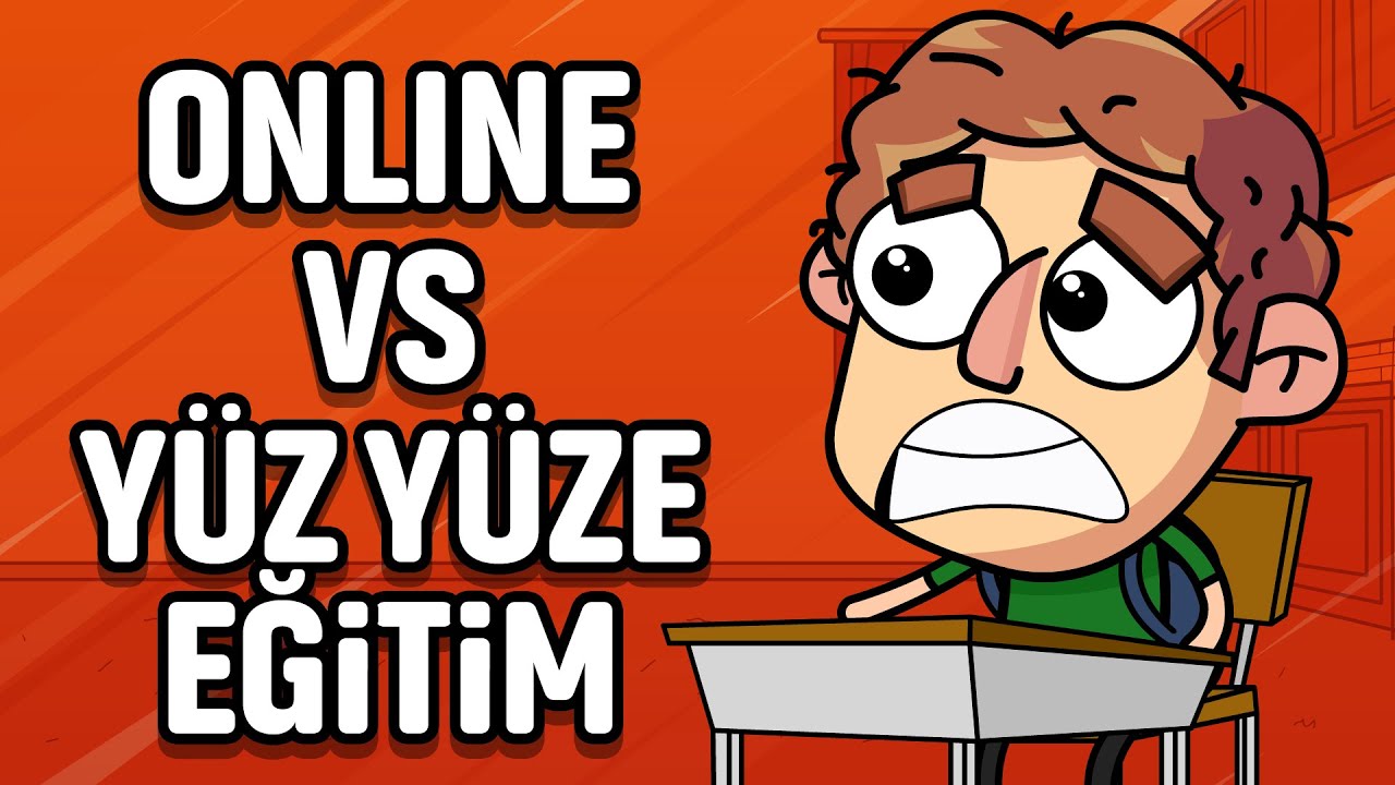 Online Eğitim vs Yüz Yüze Eğitim | Animasyon