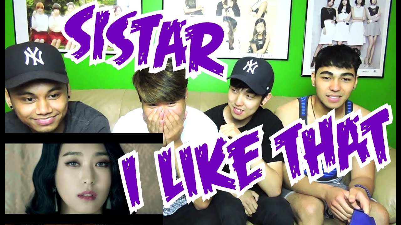 SISTAR - I LIKE THAT MV REACTION (FUNNY FANBOYS)