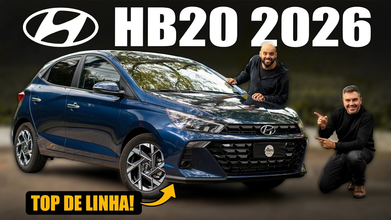 HB20 PLATINUM 2026, tudo sobre o Hatch da Hyundai! Melhor que os concorrentes?