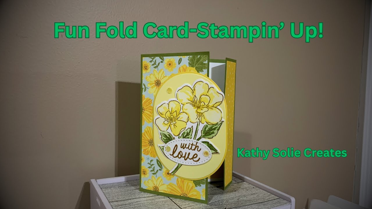 First Fun Fold Friday video