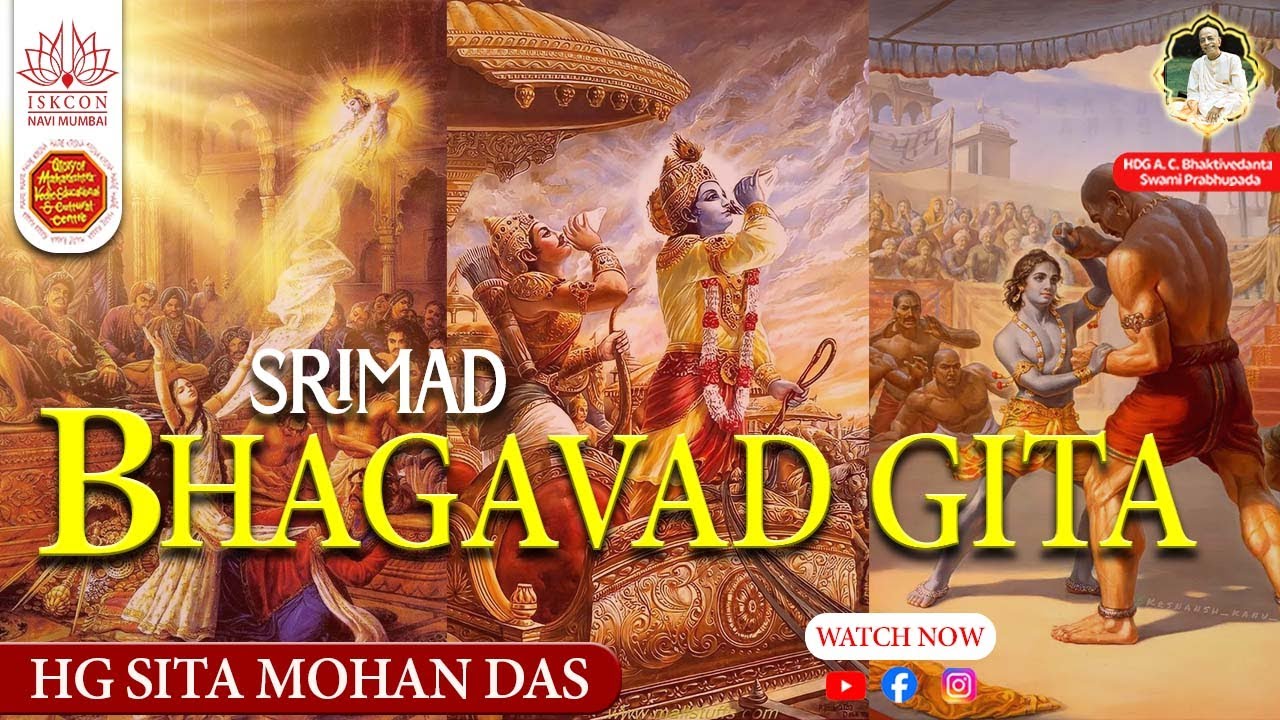 SRIMAD BHAGAVAD GITA CLASS || HG SITA MOHAN DAS || 25-1-2026