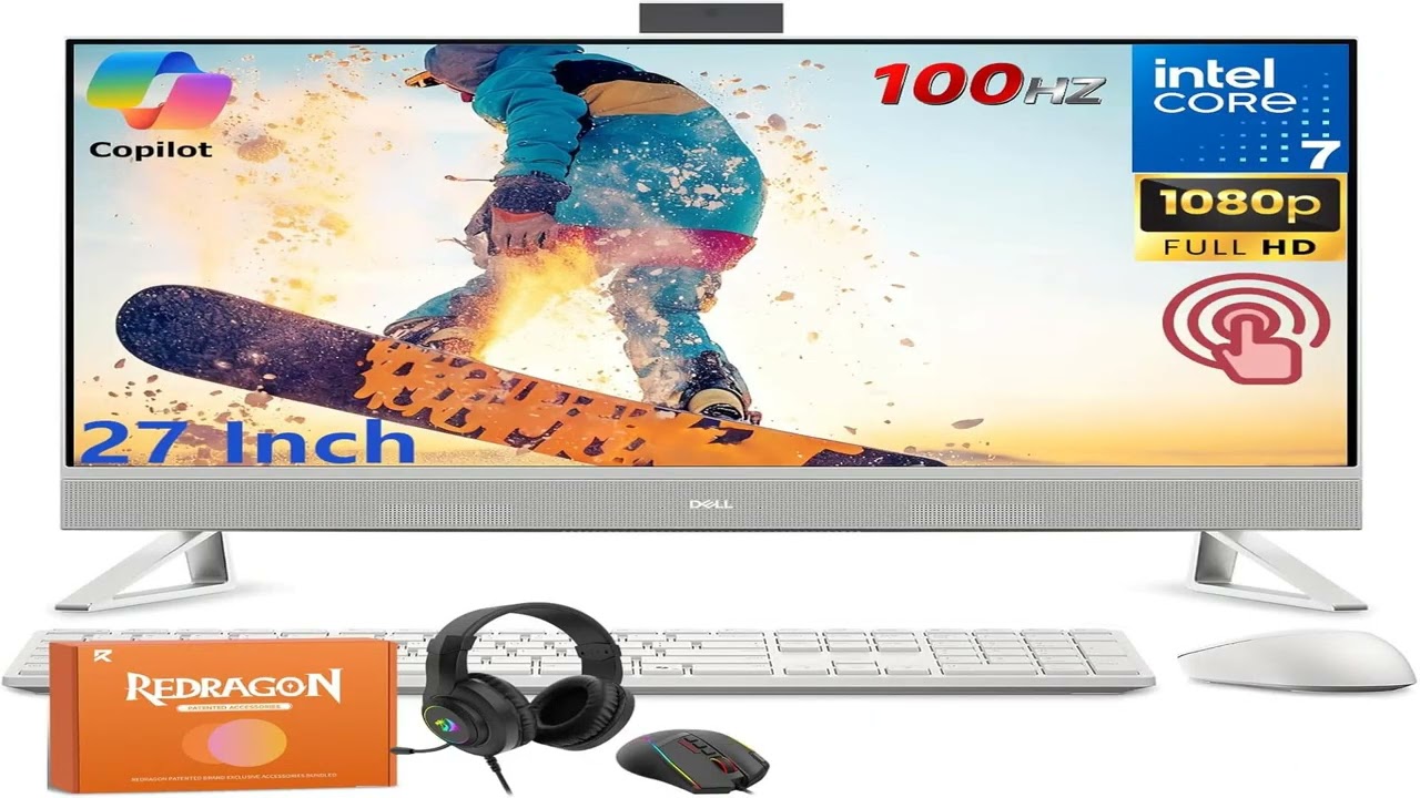 Обзор моноблока Dell 27″ — Стоит ли покупать этот настольный компьютер с сенсорным экраном на баз...