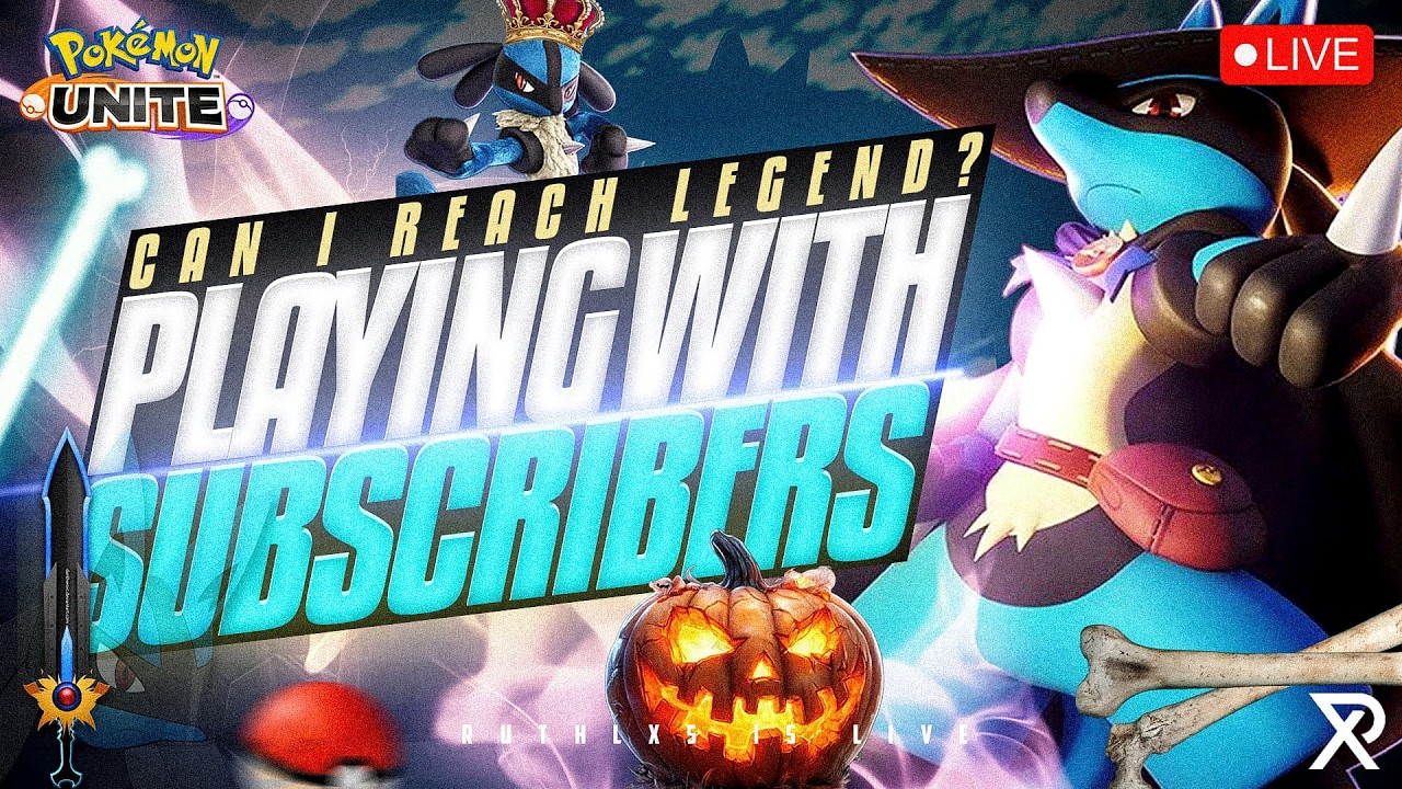 🔴 [DAY 05] PLAYING WITH SUBS IN RANDUMBS LOBBY | POKEMON UNITE LATER BGMI LIVE