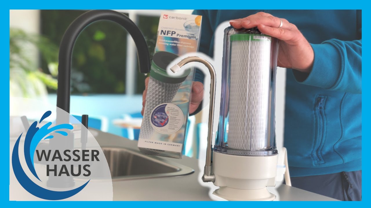 Wasserhaus Aktivkohlefilter Auftisch