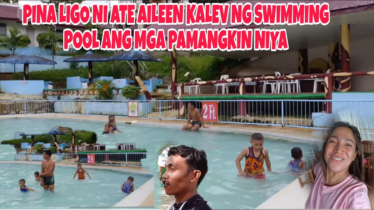 SUBRANG SAYA NG MGA PAMANGKIN NI ATE AILEEN KALEV+PINA LIGO NIYA KAMI NG SWIMMING POOL|