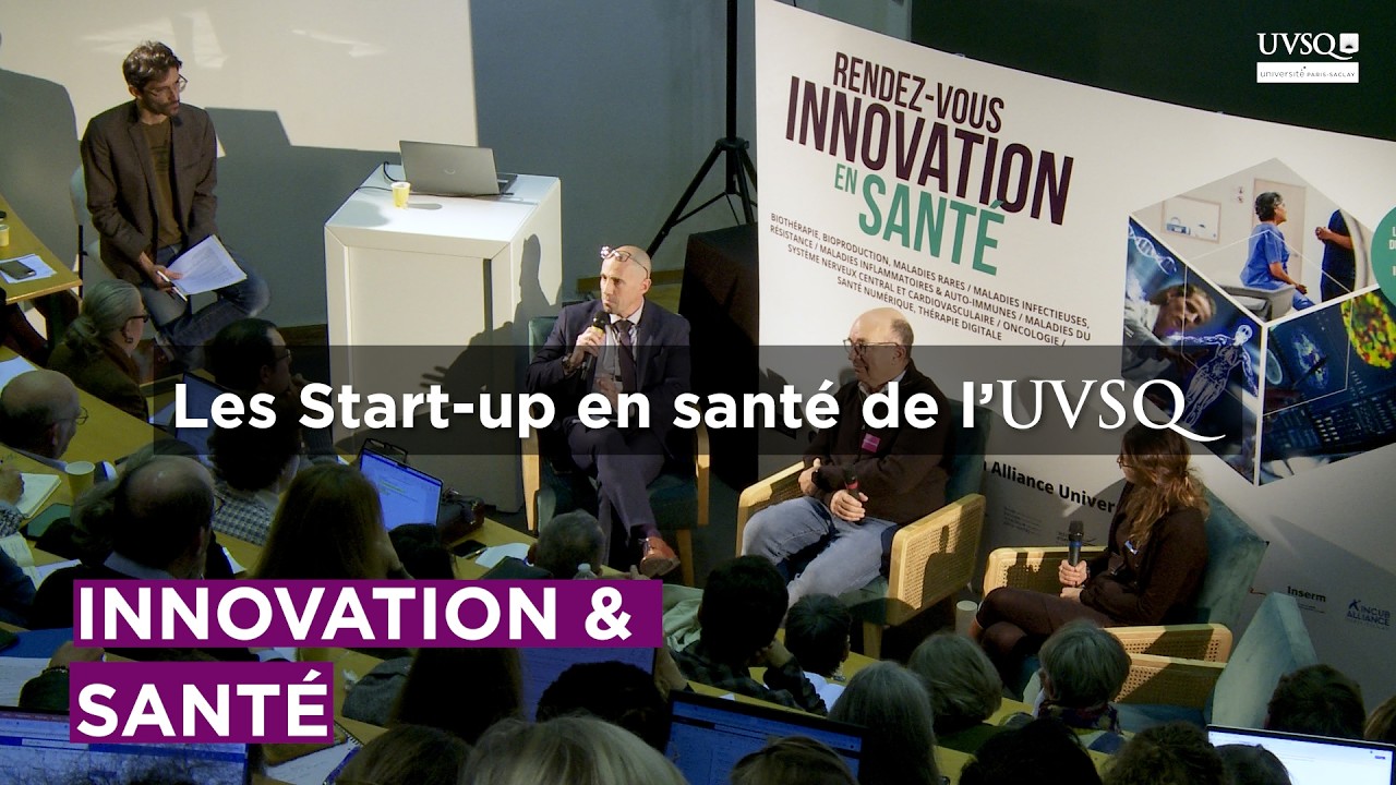 Les start-up en Sant&eacute; de l'UVSQ