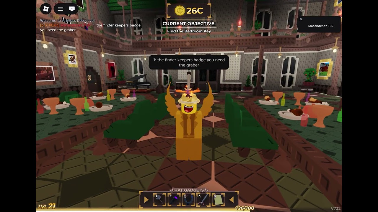 How to get the finders keepers / hotdog bandit badge in Armless detective! (Roblox)