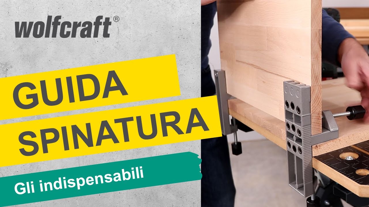 Guida per spinare facilmente e senza fatica |wolfcraft