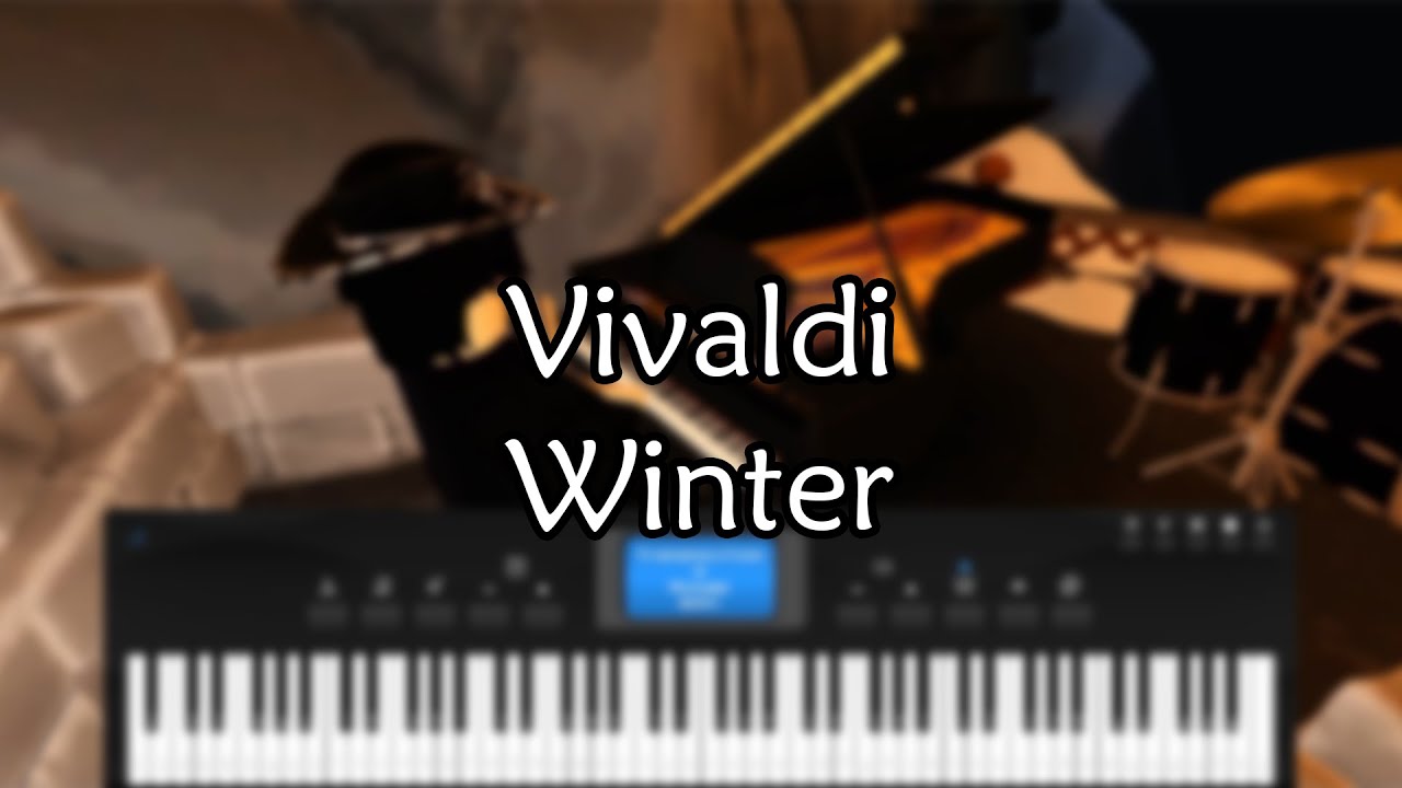 Vivaldi - Winter | Roblox Piano