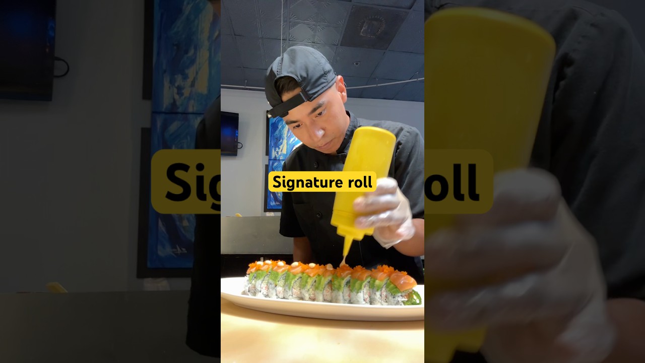 Rolka firmowa ￼#sushiroll #ryba #warzywa #szef kuchni #josomaki