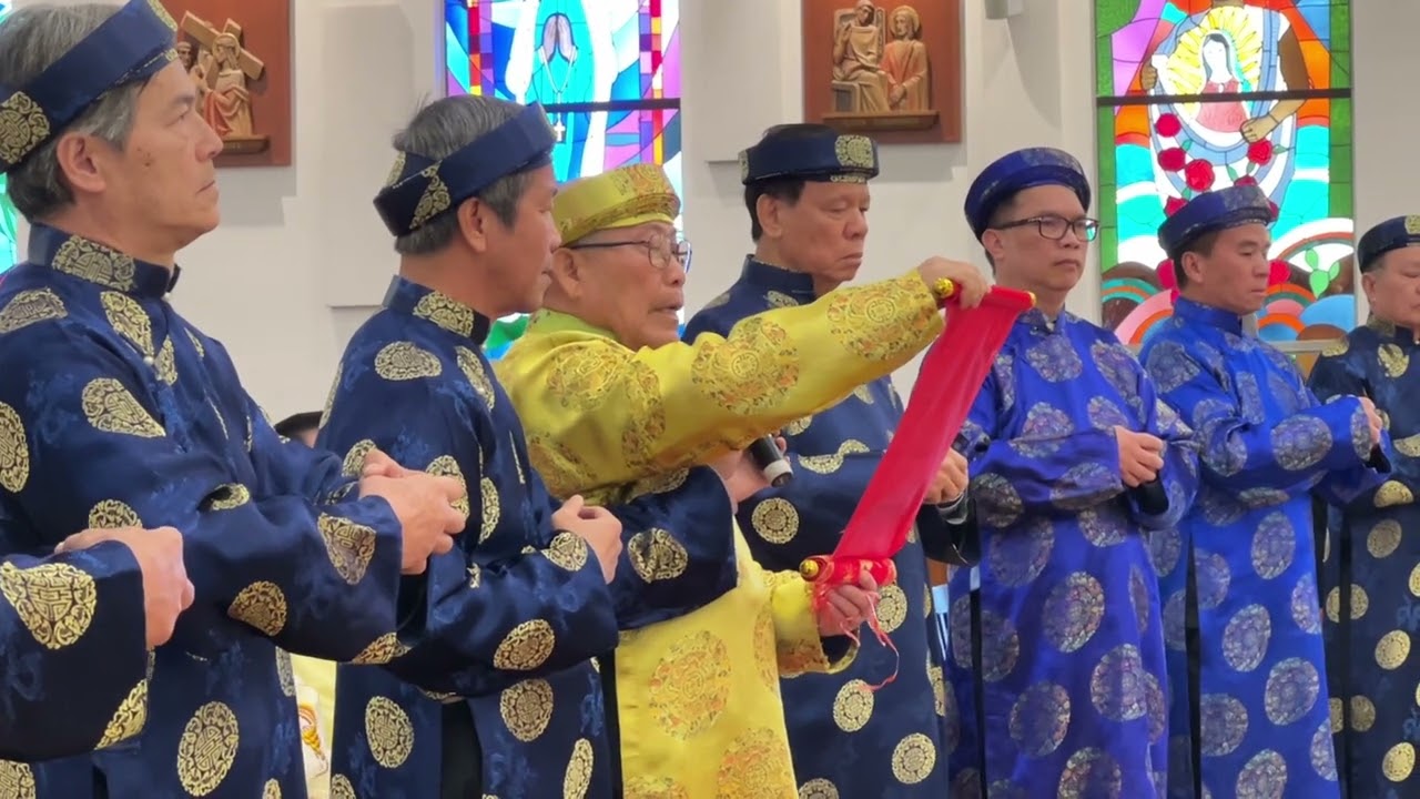 Giáo xứ St Maria Goretti  - giáo phận San Jose CA - Mừng Xuân Ất Tỵ - Mùng 1 Tết 2025