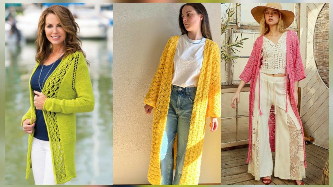 Easy Fun Crochet a Stylish Long Cardigan Poncho: Step-by-Step Guide For Beginners Free Pattern 2025