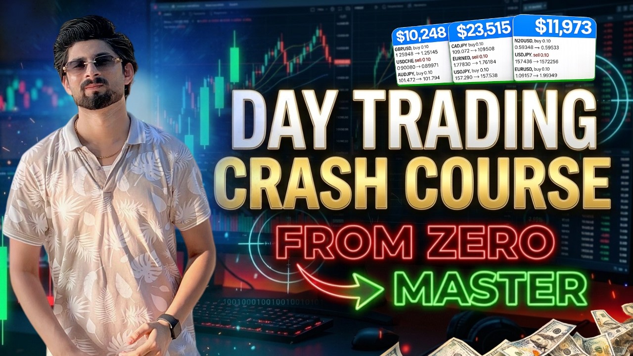 Learn Trading in 2 Hours 🔥 Crash Course from Beginner to Advanced Level