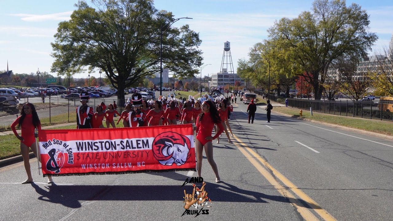 BandBruhZSS presents WSSU Red Sea of Sound  Parade 2024 | WATCH IN 4k!!