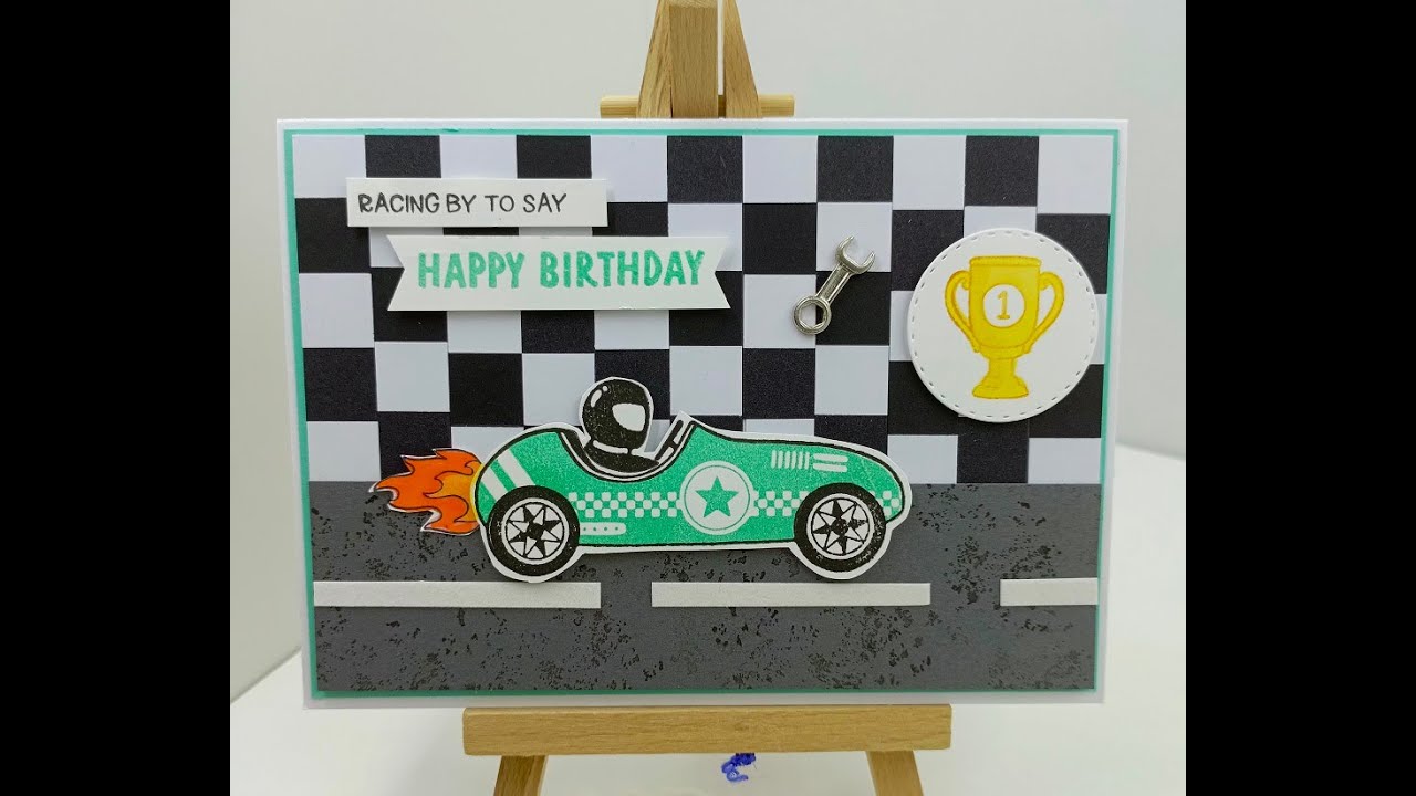 Racing By Card Stampin' Up!