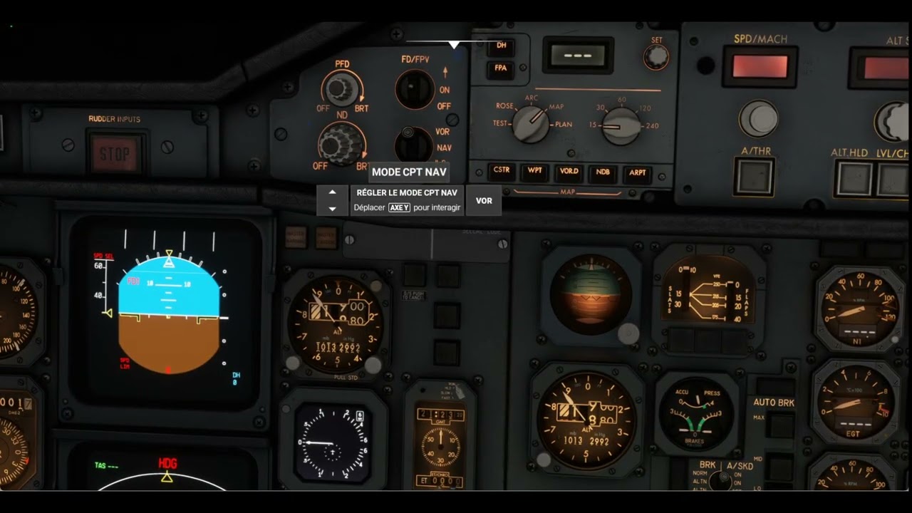 Waking up the Airbus A 300 at night