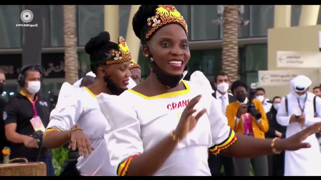 CRANE PERFORMERS OF UGANDA🇺🇬 AT EXPO2020 ON UGANDA NATIONAL DAY