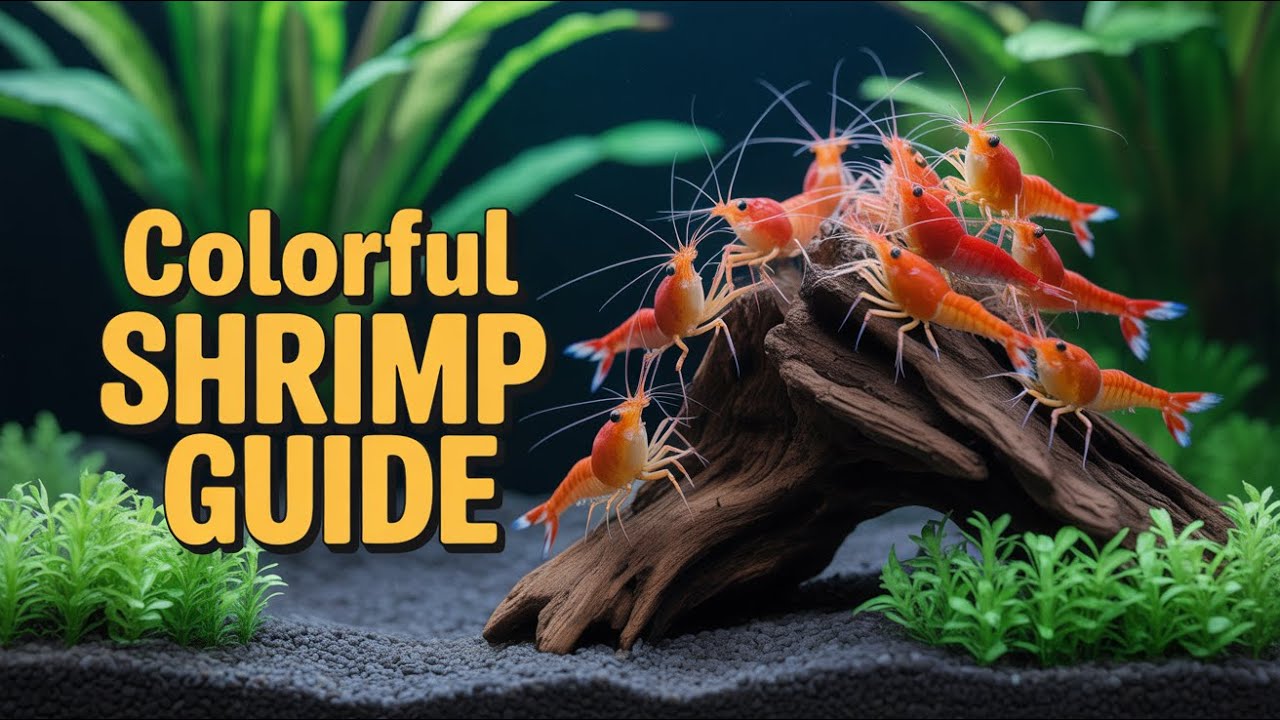 Colorful Shrimp Varieties for New Aquarists 🌈