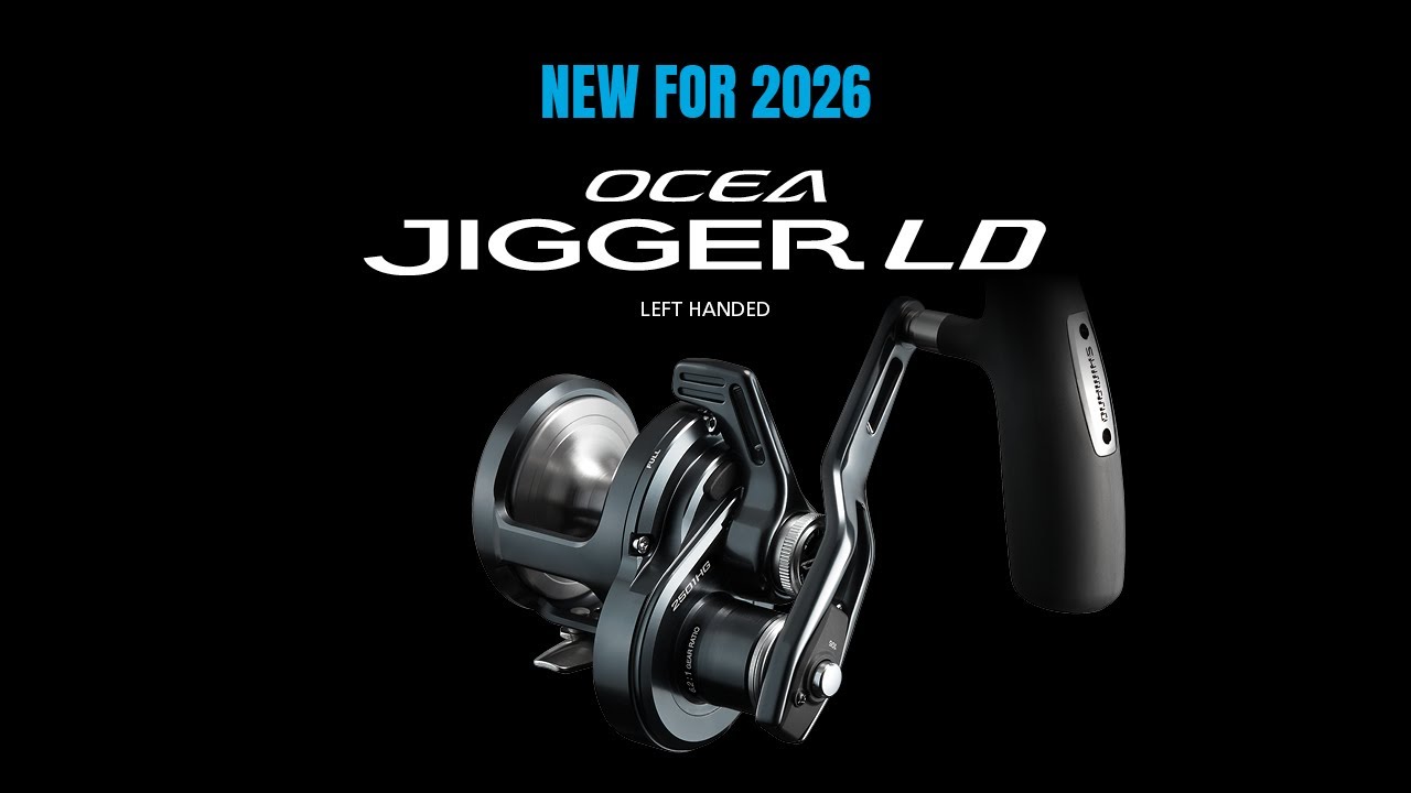 Shimano Ocea Jigger LD 2501 Left-Handed Jigging Reel | New for 2026
