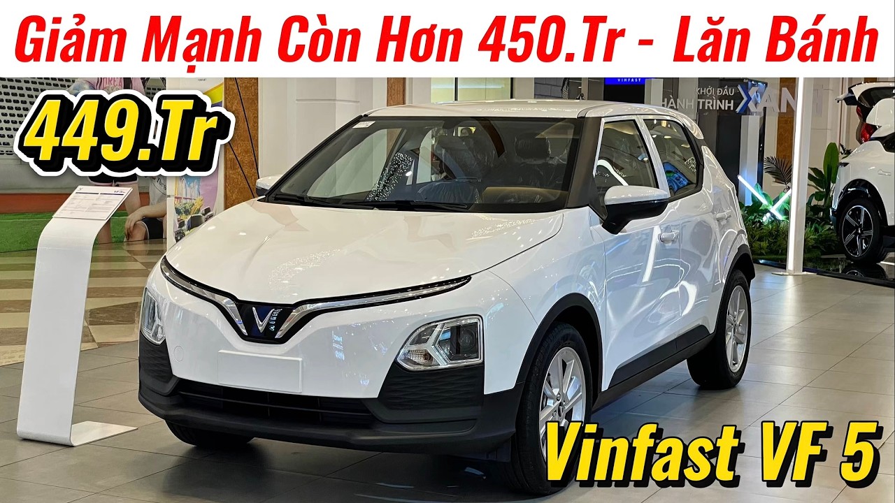 ✅Giá Xe Vinfast VF5 2026 Khuyến Mại Lớn Đầu Tháng 3 Còn Hơn 450Tr Lăn Bánh Thôi | Giá Xe Việt