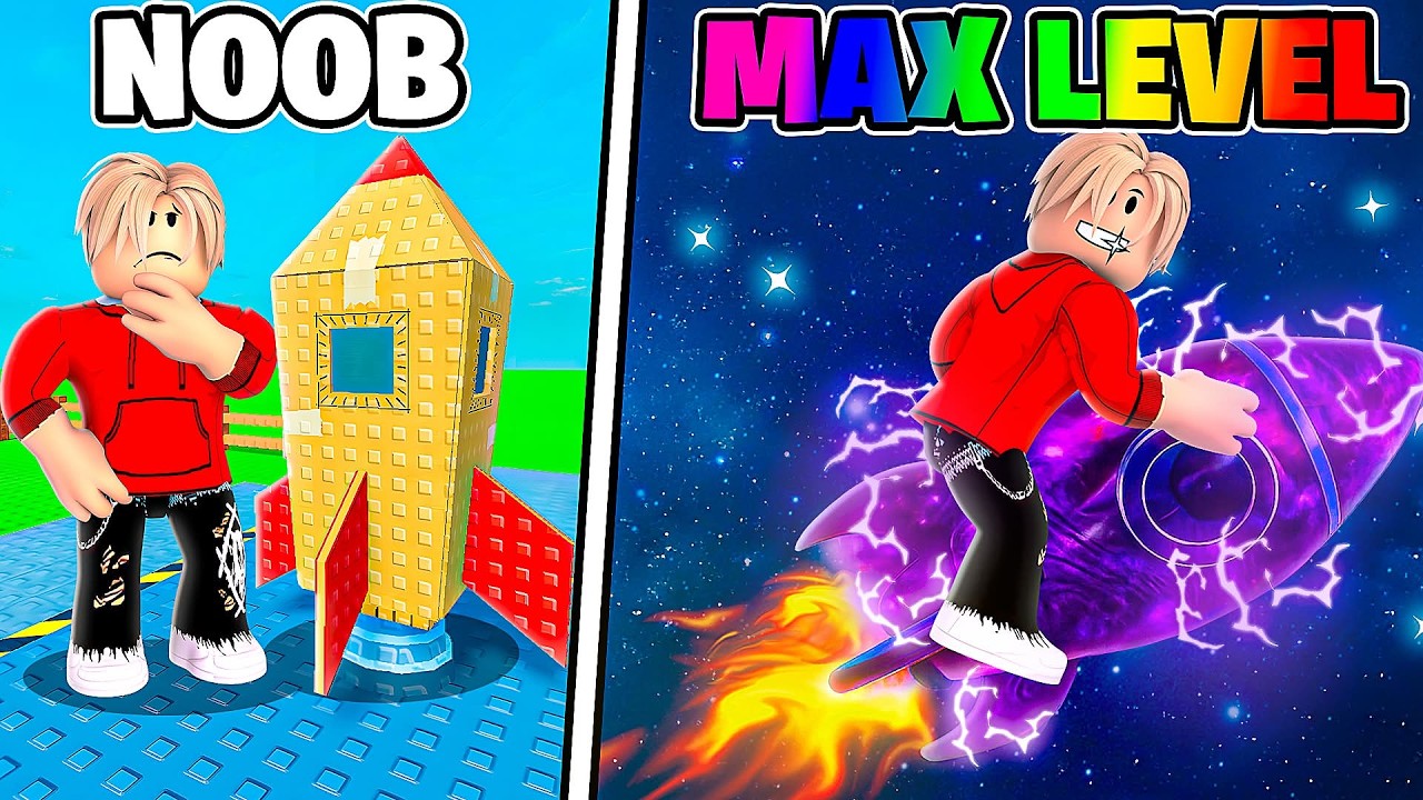 Начинайте играть в Roblox с нуля и запускайте свою ракету!