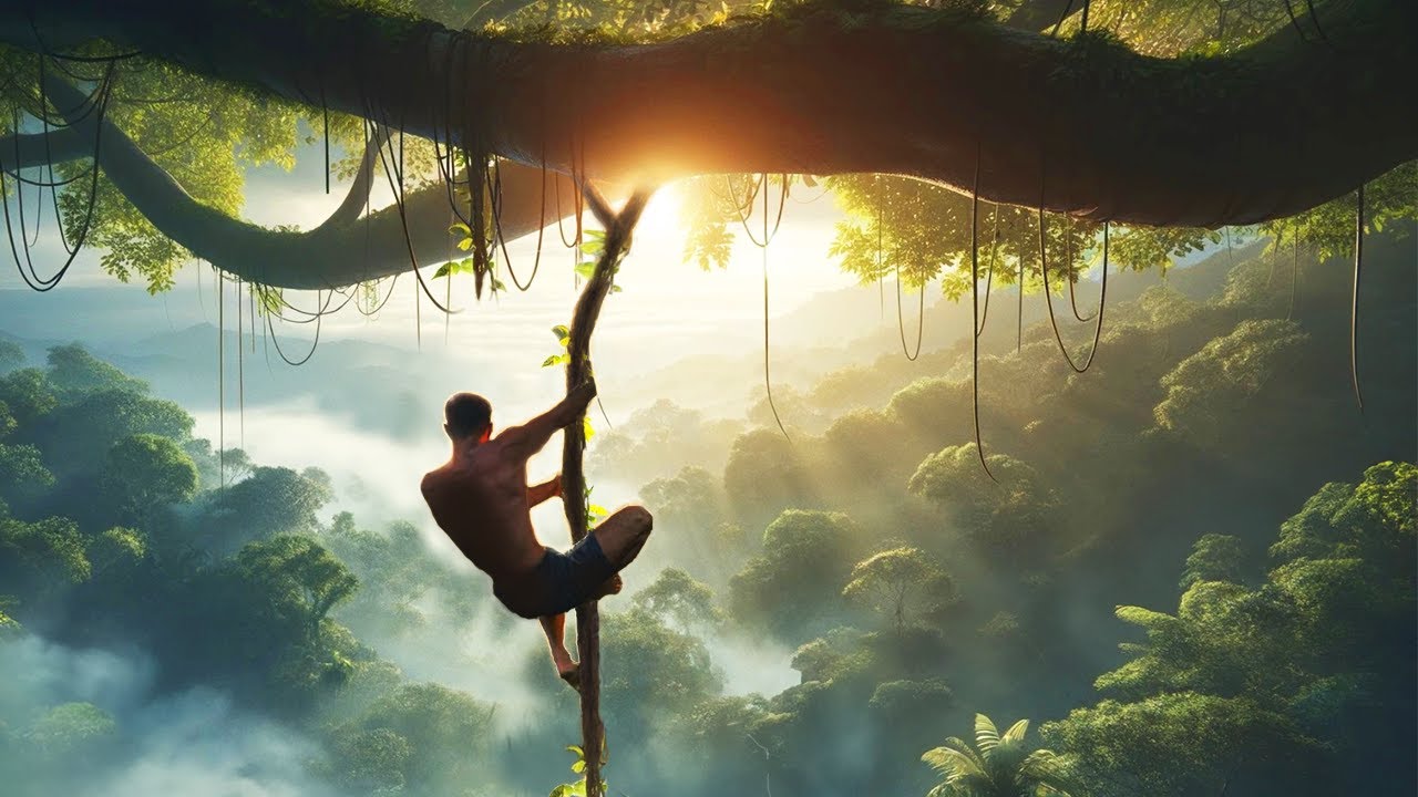 La GRIMPE d'arbre la plus INCROYABLE de ma VIE! (60M Freesolo)