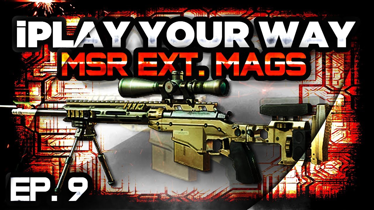 MW3 | iPlay Your Way - MSR Extended Mags w/ Speed - EP. 9 (Modern Warfare 3 Multiplayer Gameplay)