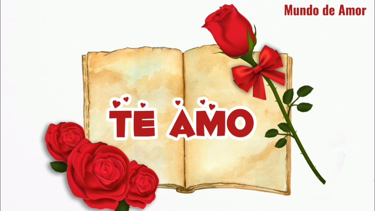 te dedico este lindo POEMA DE AMOR con todo el amor de mi corazón ábrelo TE AMO