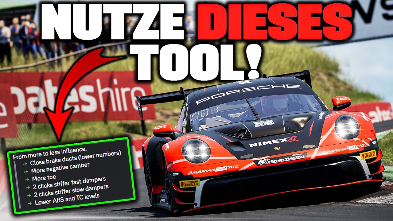 DIESES Tool hilft dir beim Setup Bau in ACC! (es funktioniert!) | Mabix