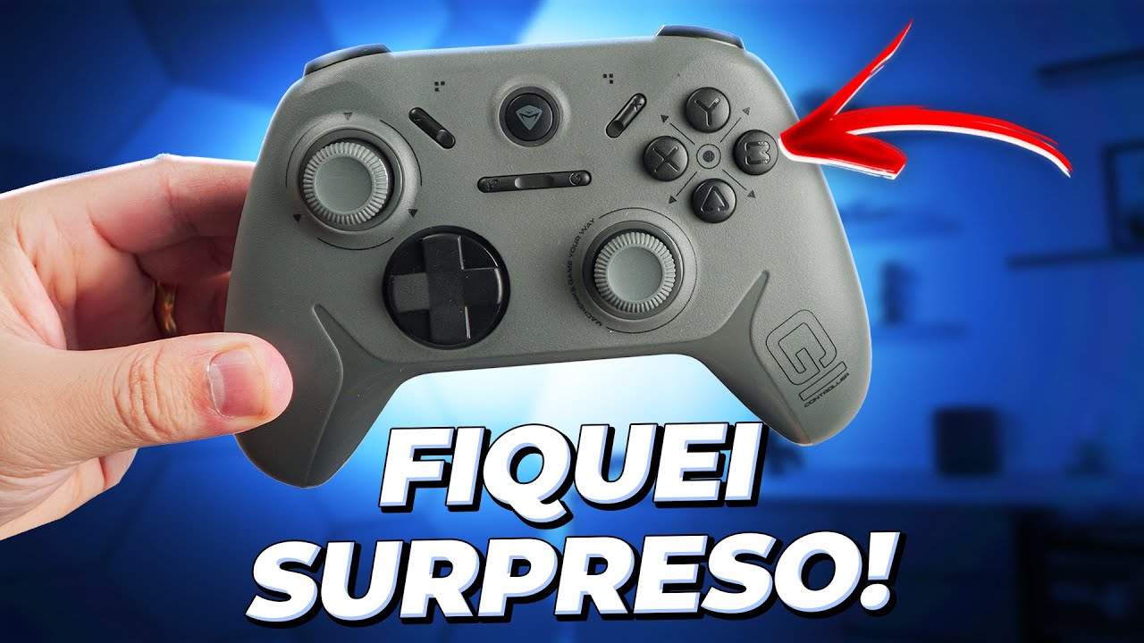 Machenike G1 - Um Controle BOM e BARATO que Funciona em quase TUDO!