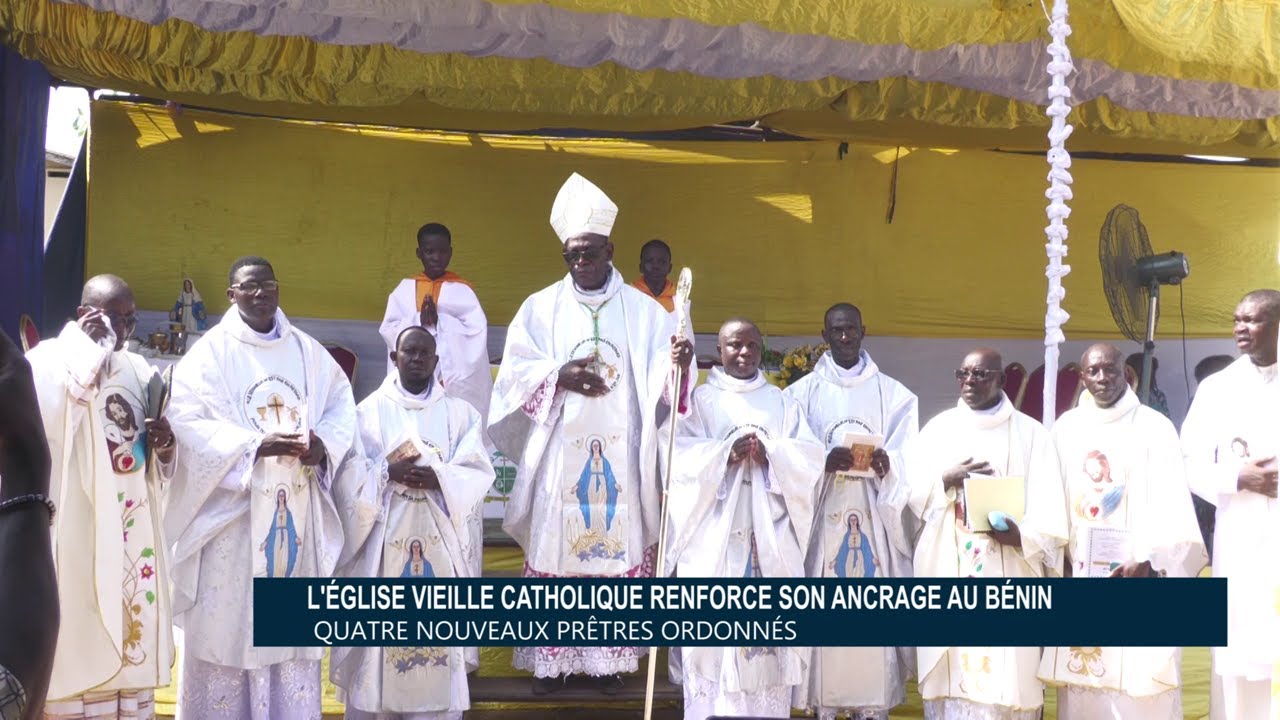 L’Église vieille catholique renforce son ancrage au Bénin : Quatre nouveaux prêtres ordonnés