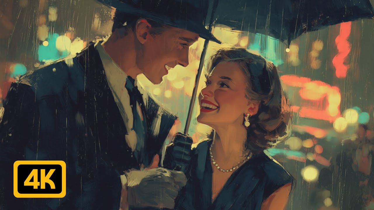 Vintage | Jazz Romance | Love in the City Night [AI Music Video]