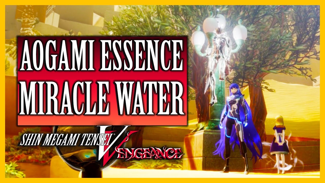 Find the Life-Saving Miracle Water Skill in Shin Megami Tensei V Vengeance!