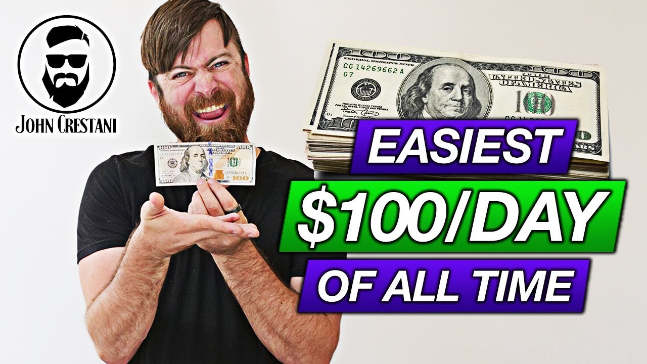Earn $100 Per Day Taping Paper To Poles (Easiest Strategy EVER?)