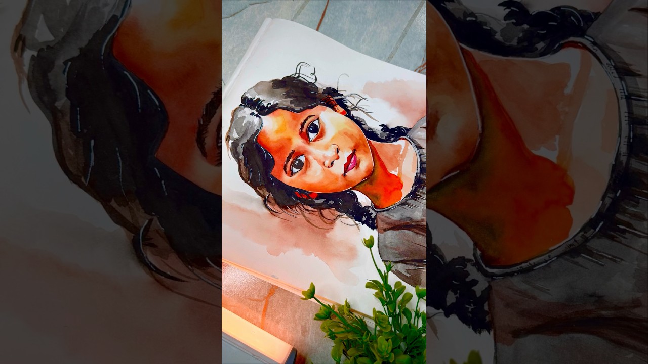 Watercolour painting 