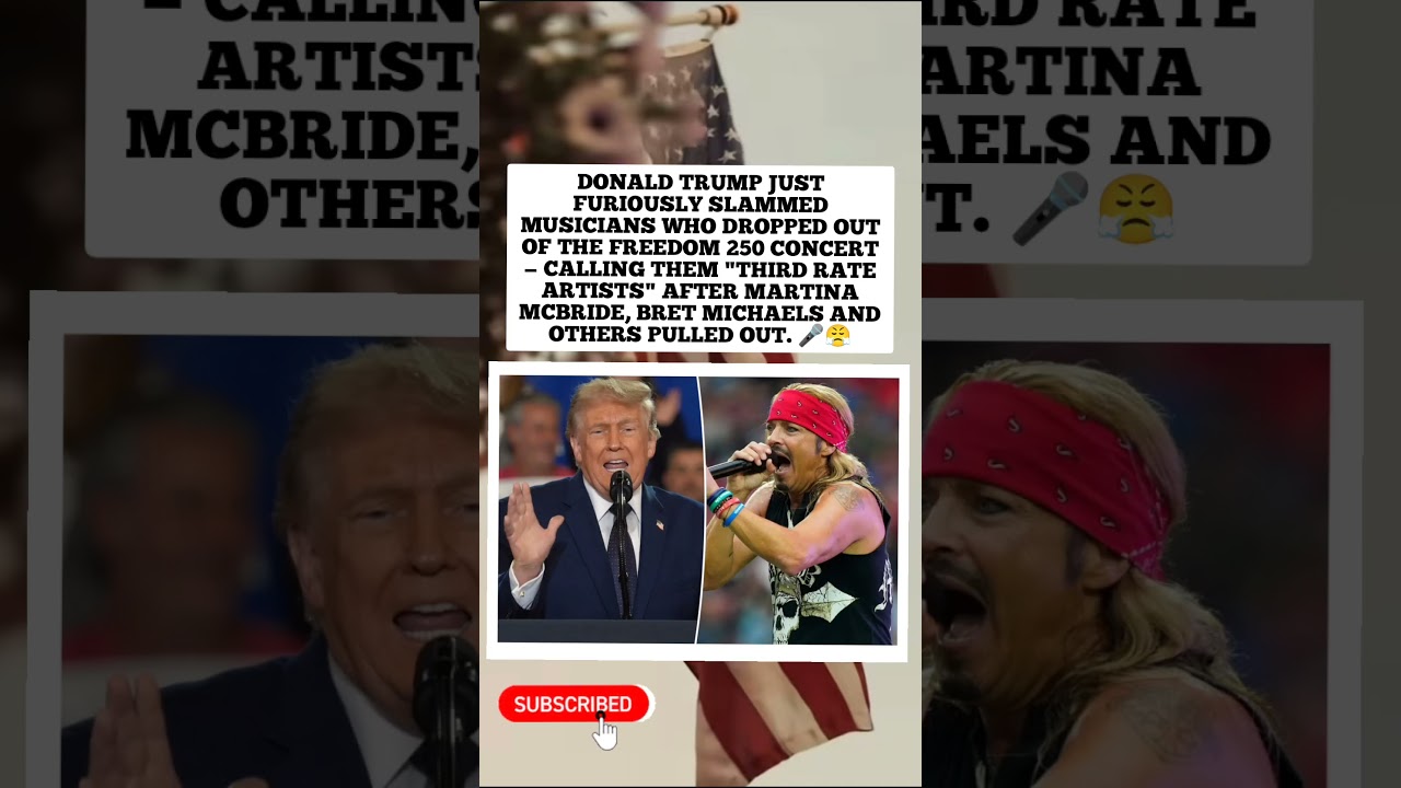 🇺🇸🤬 Trump calls freedom 250 dropouts 