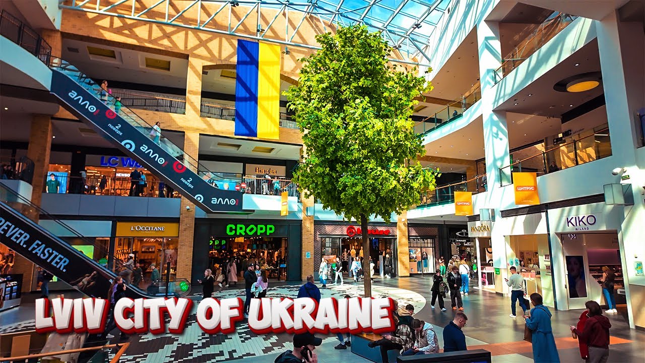 Forum Lviv – ЦЕ Локація Модних Покупок та Місце для Зустрічей у Львові. [4к Віртуальна Прогулянка]