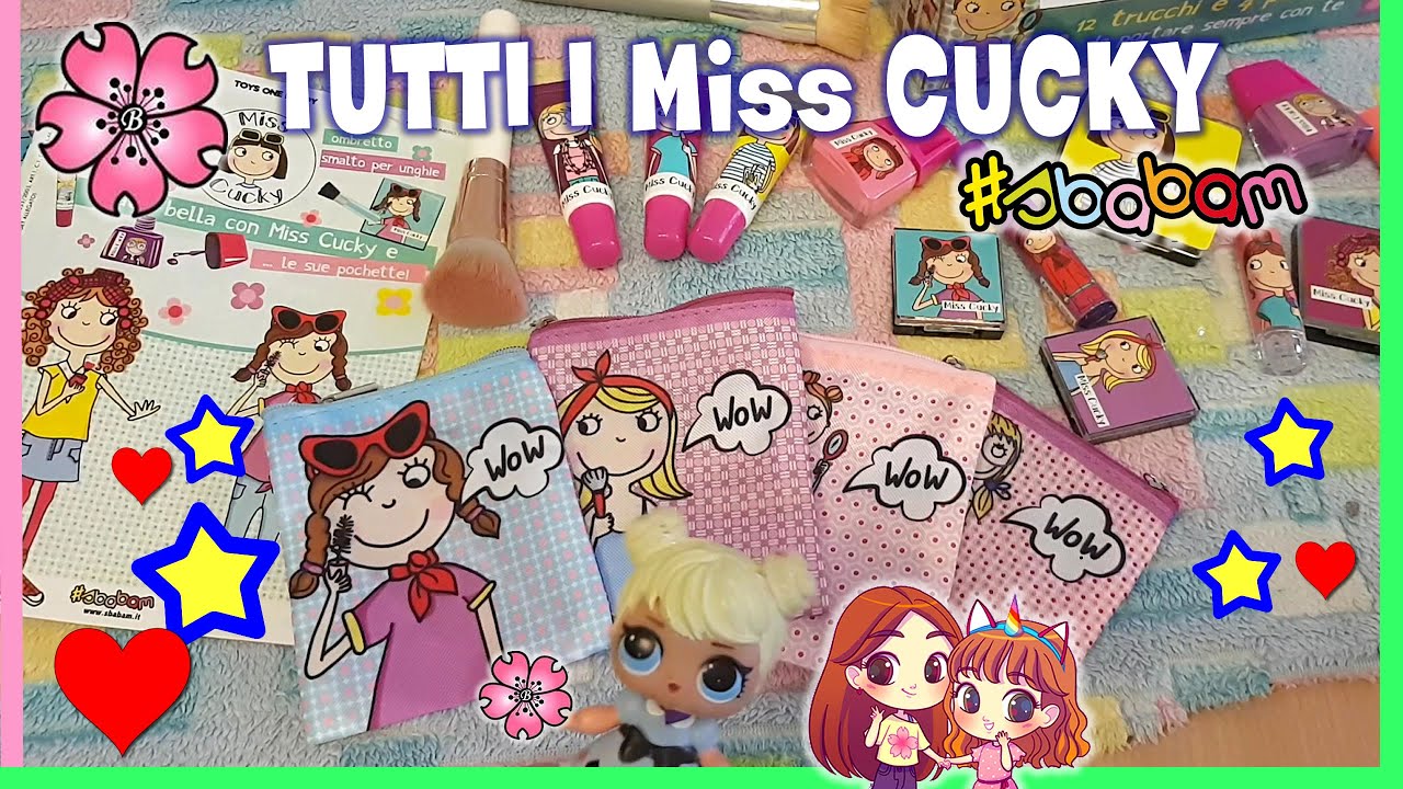APRIAMO TUTTI i TRUCCHI Miss Cucky! Make up Carino in edicola! By Lara e Babou