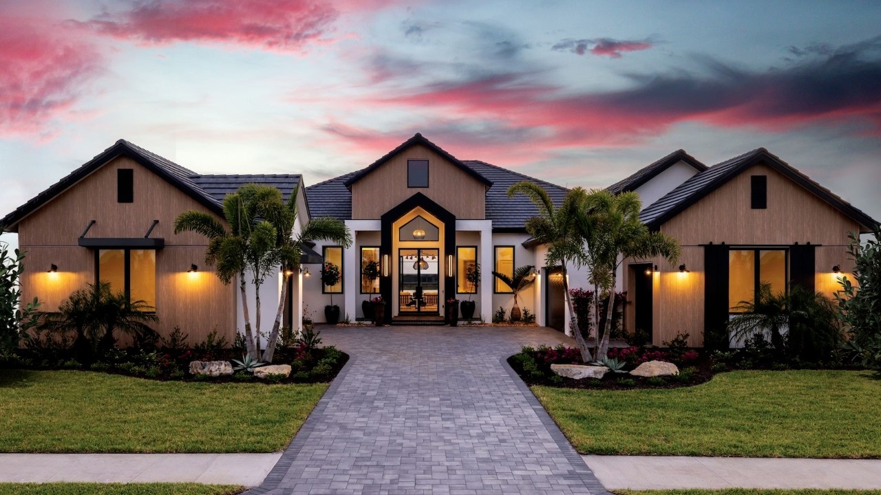 TOURING THE 2 VERY BEST LUXURY MODEL HOMES BY JOHN CANNON HOMES